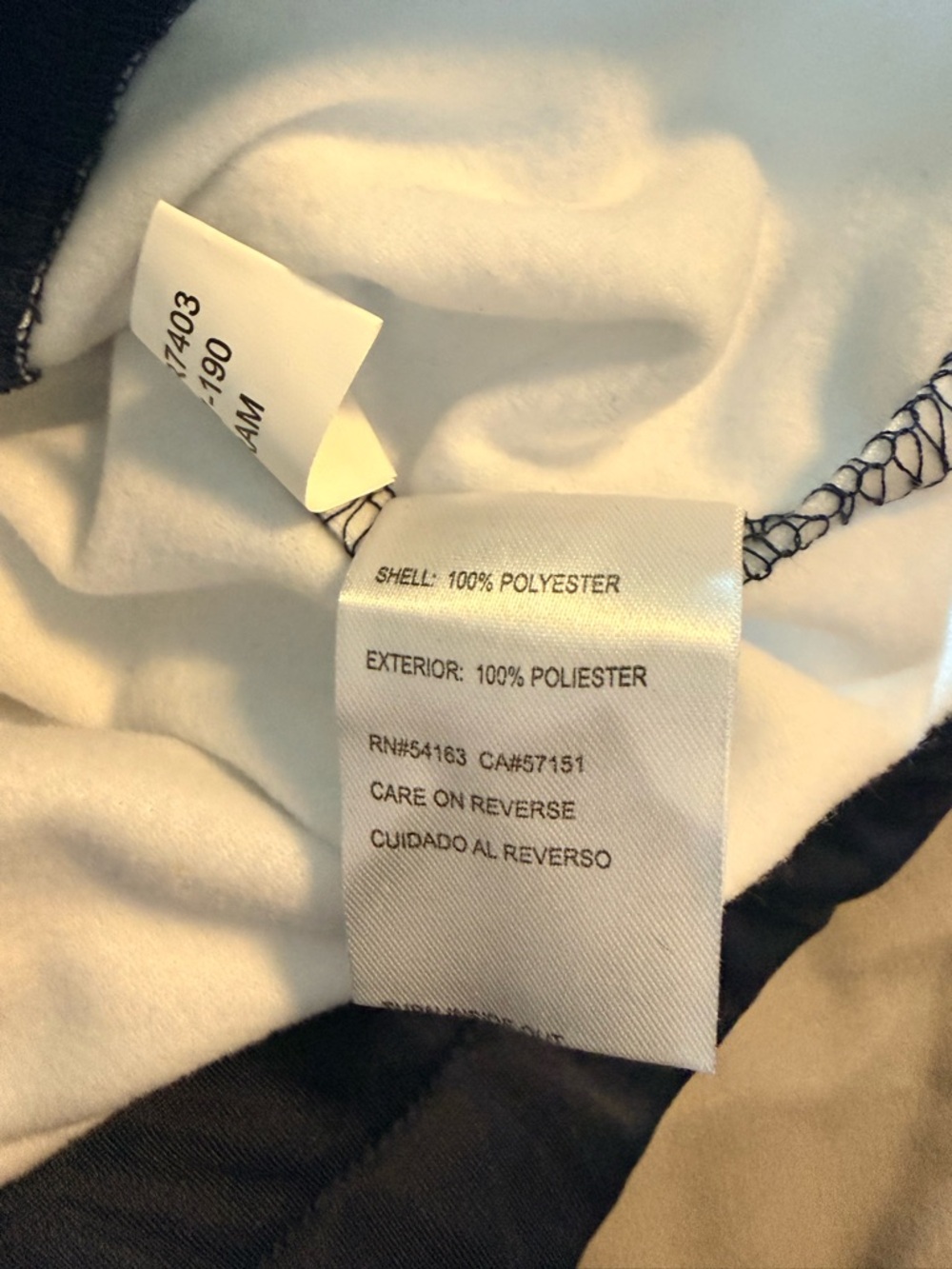 NFL Women's Jacket in Black, White & Red Logo - Picture 7 of 8
